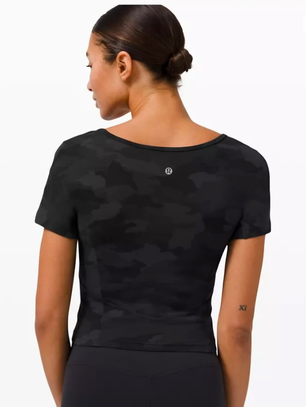 Womens Lululemon Align T-Shirt Camouflage Pattern Size 4